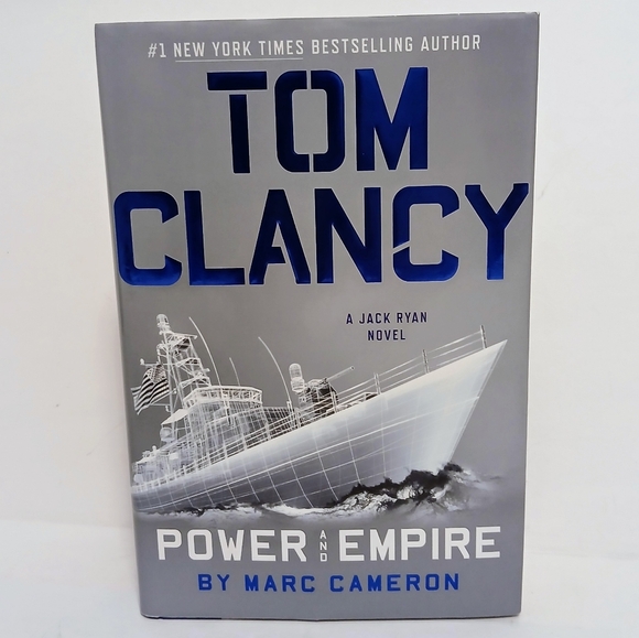 Tom Clancy-Power and Empire by Mark Cameron 1st Print HB DJ 2017 Jack Ryan Novel - Picture 6 of 6